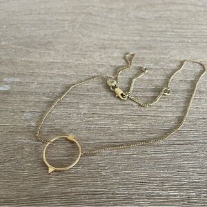 Madewell circle necklace
